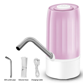 Home Gadgets Wasserflaschenpumpe, Mini-Fasswasser-Elektropumpe, USB-Au –  TechonSite