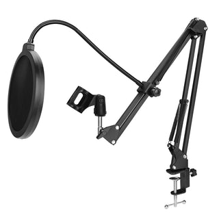 Scissor Arm Stand For Bm800 Microphone Stand With A Spider Cantilever Bracket Universal Shock Mount Mic Holder